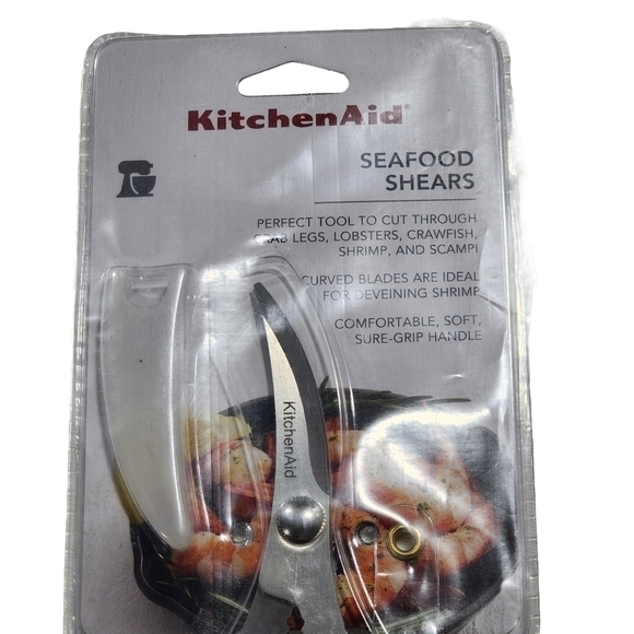 New KitchenAid Seafood shears Scissors Crab legs Lobster Crawfish Shrimp - Picture 4 of 5